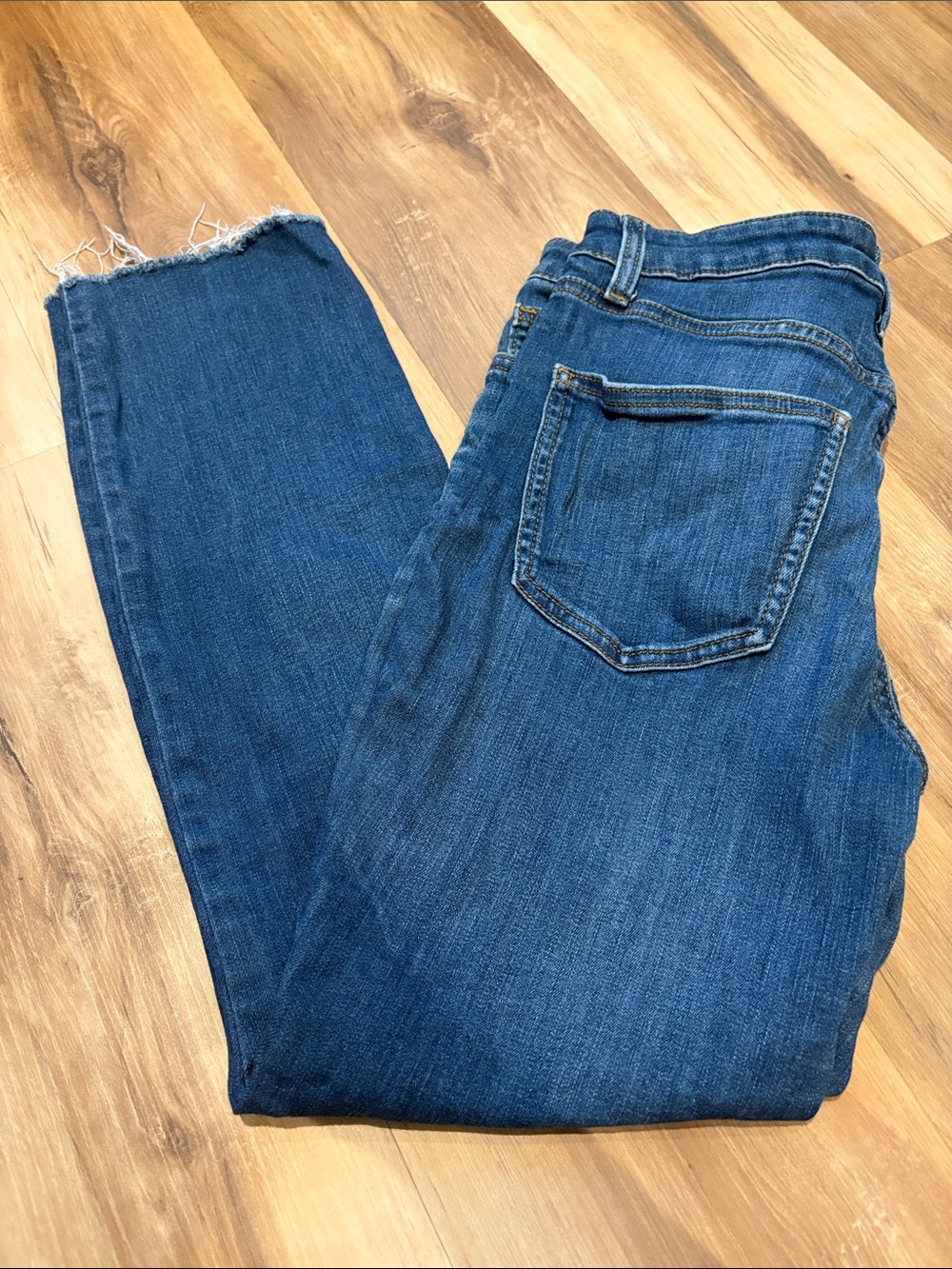 LC Lauren Conrad Dark Blue Skinny Jeans